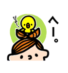 毎日使える！おだんごちゃん♩（個別スタンプ：18）