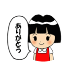 カワイクあいさつ！子どもイラスト（個別スタンプ：1）