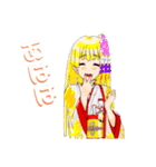 頑張る巫女お姉さん15（個別スタンプ：5）