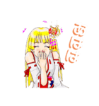 頑張る巫女お姉さん15（個別スタンプ：6）