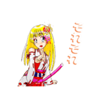 頑張る巫女お姉さん15（個別スタンプ：17）