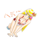 頑張る巫女お姉さん15（個別スタンプ：21）
