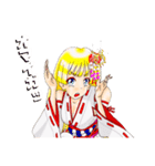 頑張る巫女お姉さん15（個別スタンプ：26）