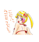 頑張る巫女お姉さん15（個別スタンプ：30）