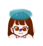 茶髪の似合うパーカーちゃん（個別スタンプ：2）