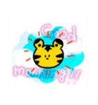 とらの王子さまー落書きー（個別スタンプ：5）