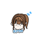 可愛い女の子達の日常スタンプ（個別スタンプ：2）