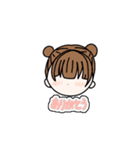 可愛い女の子達の日常スタンプ（個別スタンプ：5）