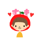 りんごちゃんスタンプ1（個別スタンプ：6）