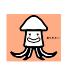 普段使いできるイカスタンプ（個別スタンプ：6）