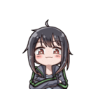 ポニーテール少女（個別スタンプ：20）