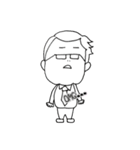 事務の人.I（個別スタンプ：6）