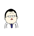 事務の人.I（個別スタンプ：7）