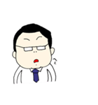 事務の人.I（個別スタンプ：11）