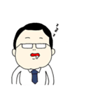 事務の人.I（個別スタンプ：15）