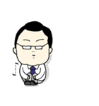 事務の人.I（個別スタンプ：16）