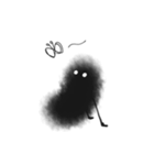 体で伝えるオバケのBLÅCKくん（個別スタンプ：28）