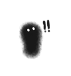 体で伝えるオバケのBLÅCKくん（個別スタンプ：29）