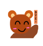 Bear and Cat Cute Animal！（個別スタンプ：5）