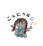 小学生のらくがきスタンプです（個別スタンプ：4）