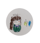 小学生のらくがきスタンプです（個別スタンプ：9）