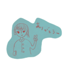 自由帳に書いてあった絵（個別スタンプ：3）
