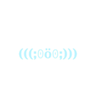 マジ可愛い顔絵文字！！マジd(((（個別スタンプ：21）