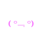 マジ可愛い顔絵文字！！マジd(((（個別スタンプ：28）