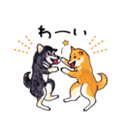 柴犬むぅ＆コマ（個別スタンプ：14）