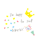 ちょっとオシャレな英単語(日本語訳付き)（個別スタンプ：19）