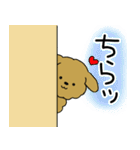 お絵描きプードル（個別スタンプ：36）