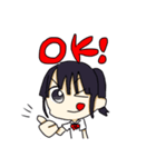 ポニテちゃん！（個別スタンプ：2）
