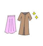 女の子のかわいい日常スタンプ（個別スタンプ：19）