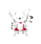 リアクションわんこ（個別スタンプ：8）