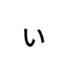 仲良すぎて一文字で会話できる人用（個別スタンプ：2）