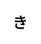仲良すぎて一文字で会話できる人用（個別スタンプ：7）