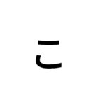 仲良すぎて一文字で会話できる人用（個別スタンプ：10）