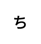 仲良すぎて一文字で会話できる人用（個別スタンプ：17）