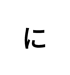 仲良すぎて一文字で会話できる人用（個別スタンプ：22）