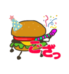 ハンバーガー生活（個別スタンプ：3）