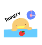 かわいい  癒し  キャラクター かもどん（個別スタンプ：1）