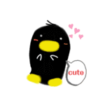 かわいい  癒し  キャラクター かもどん（個別スタンプ：7）