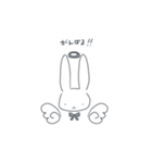 天使うさぎちゃん（個別スタンプ：14）