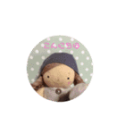 こんにちは！おすわりとんちゃんです（個別スタンプ：4）