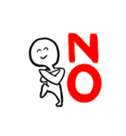 超絶使いやすい白人間日常会話スタンプ（個別スタンプ：23）