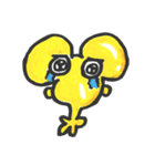 ぷるぷる水泡眼ちゃん（個別スタンプ：4）