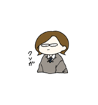 かわいくておかしい女の子たちのスタンプ（個別スタンプ：2）