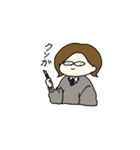 かわいくておかしい女の子たちのスタンプ（個別スタンプ：4）