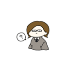 かわいくておかしい女の子たちのスタンプ（個別スタンプ：6）