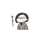 かわいくておかしい女の子たちのスタンプ（個別スタンプ：9）